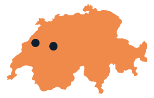 Switzerland with focus on Bern and Neuchâtel